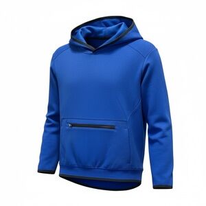 EUC DSG Boys Blue Hooded Lightweight Pullover - Size Small 8/9